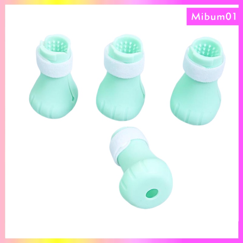 Bộ 4 Bọc Silicone Bảo Vệ Móng Cho Mèo Cào