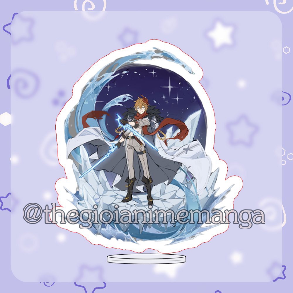 (V2) Mô hình nhân vật GENSHIN IMPACT standee mica acrylic anime chibi trưng bày xinh xắn