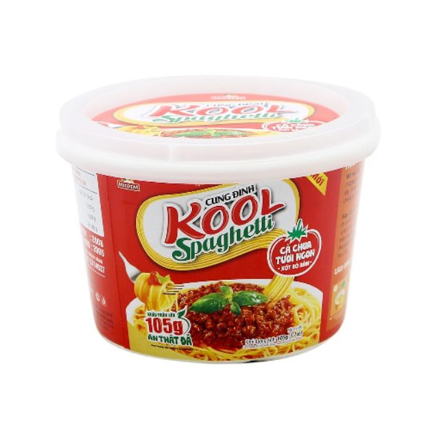 Mì Cung Đình Kool Sợi khoai tây Sốt Spaghetti thịt bò bằm 105g