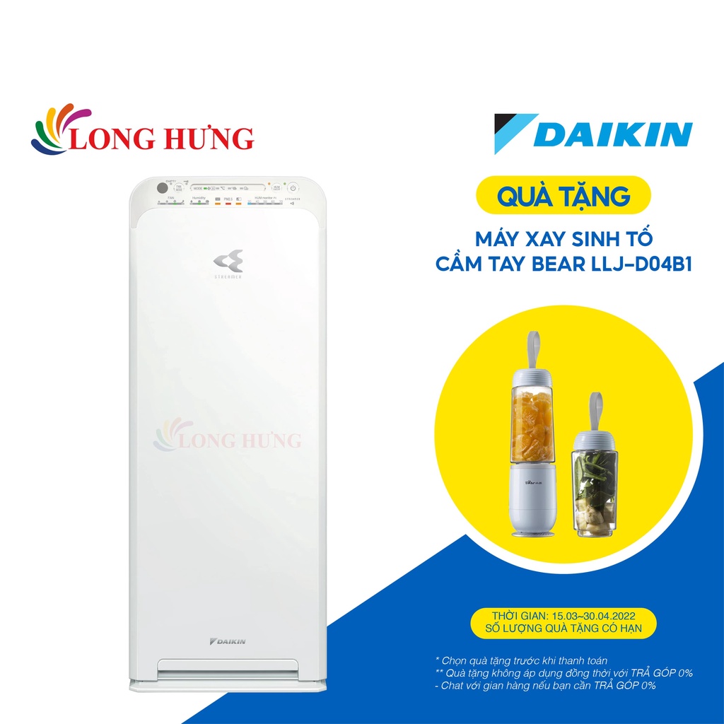 Máy lọc không khí tạo ẩm Daikin MCK55TVM6 - Hàng chính hãng