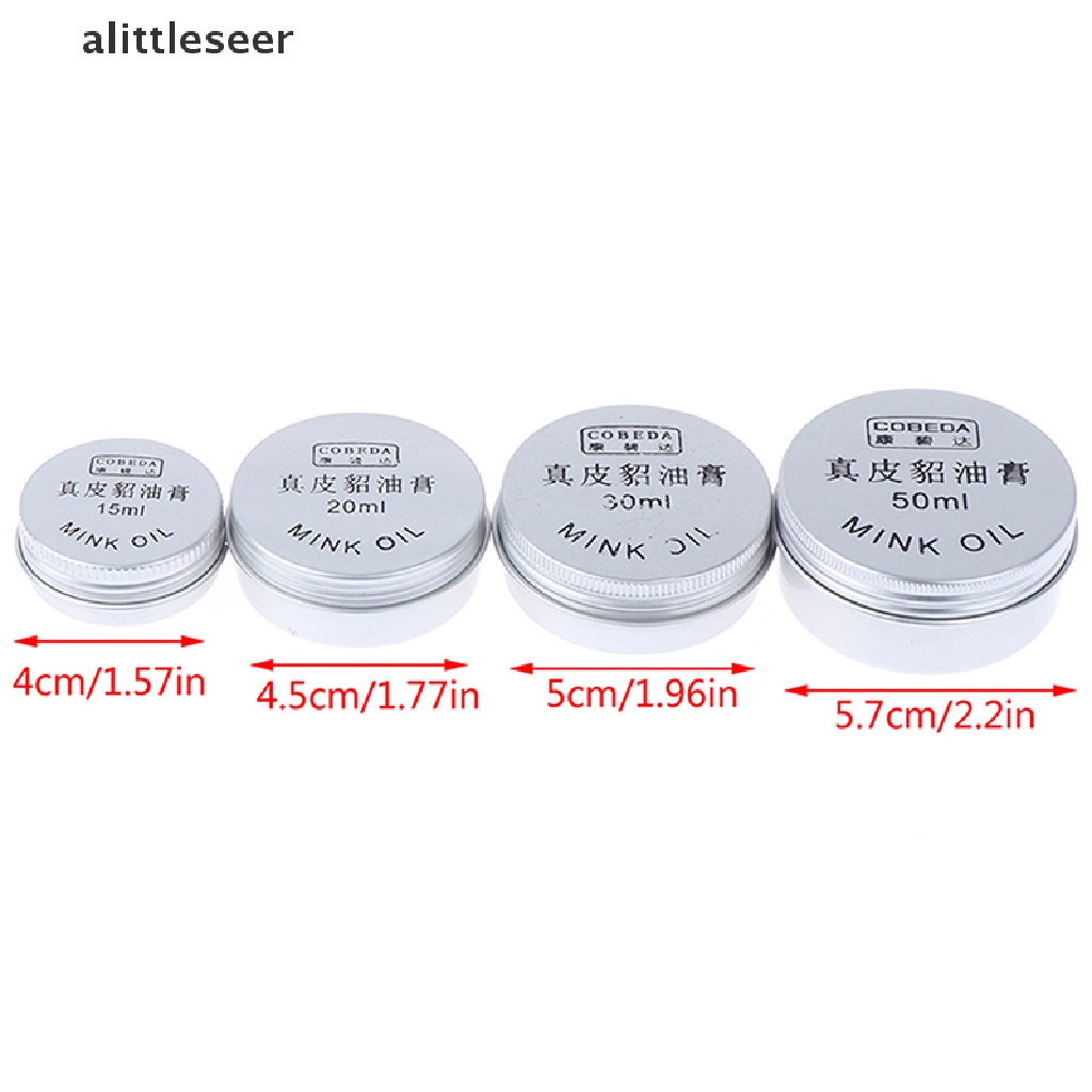 Hộp dầu chồn nguyên chất 15/ 20/ 30/ 50ml đánh bóng bề mặt da thủ công