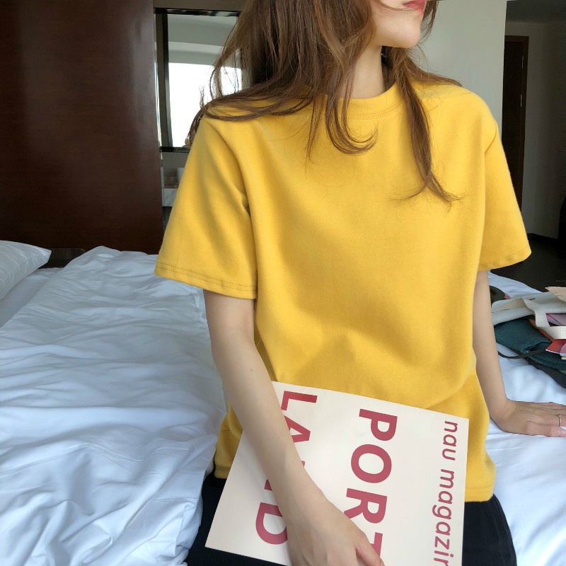 Áo thun form rộng dáng Oversize - ( ÁO TRƠN )
