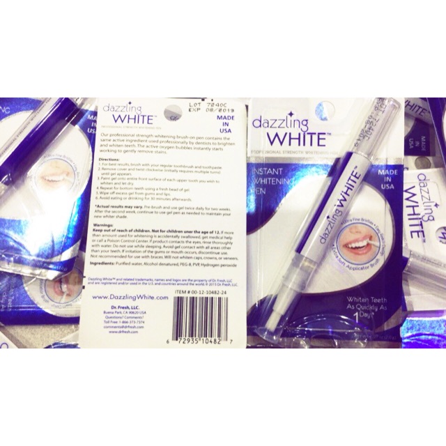 Bút tẩy trắng răng Dazzling  White