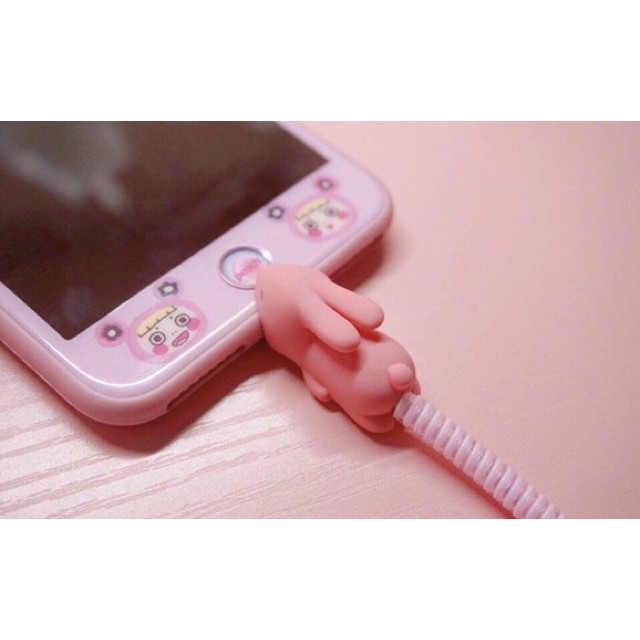 Thú bọc cáp điện thoại chống đứt hình kute | BigBuy360 - bigbuy360.vn