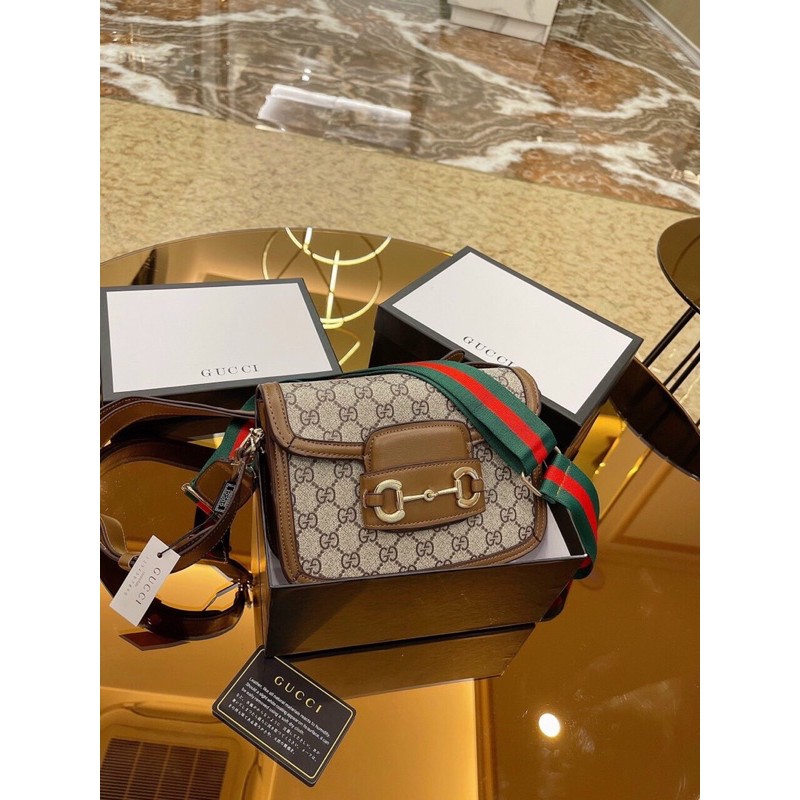 Túi Gucci size 22cm phiên bản 2021 lót đỏ thẻ cứng full box