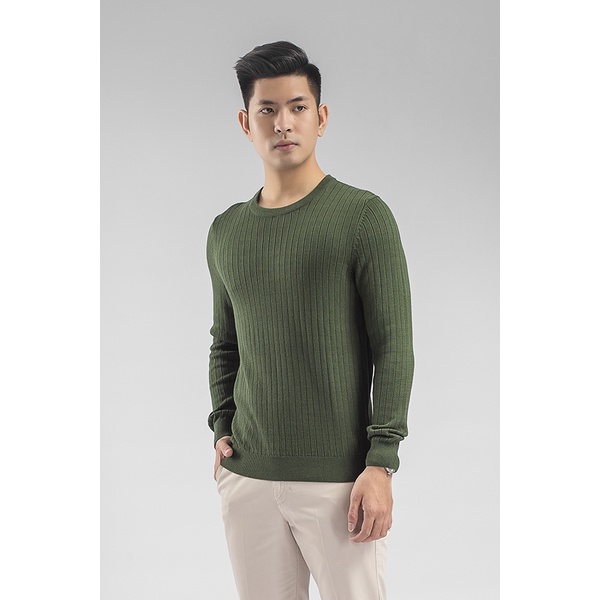 Áo len nam ARISTINO AWO008W8 độ dày vừa phải, kiểu dáng trẻ trung, chất len cotton pha mịn đẹp, giá tốt