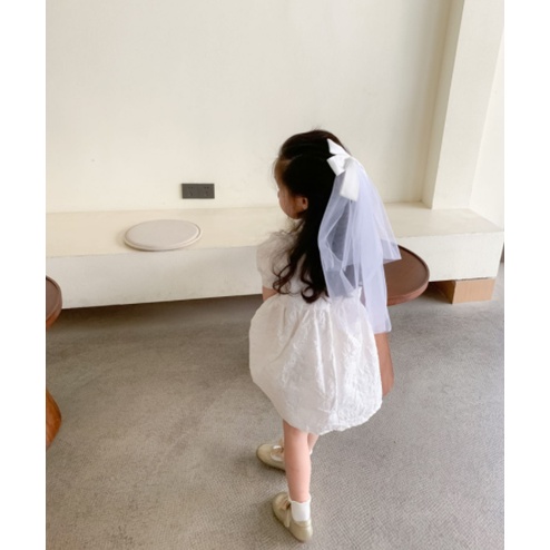 Kẹp Tóc Phối Voan Tiệm Thêu Việt Dành Cho Nữ