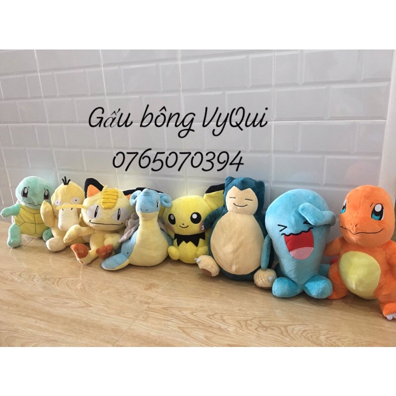 Gấu bông pokemon mèo Meowth