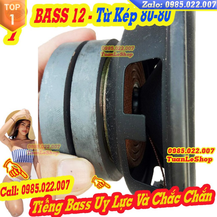 BASS 12 TỪ KÉP 80-80 - GIÁ 01 LOA  BASS