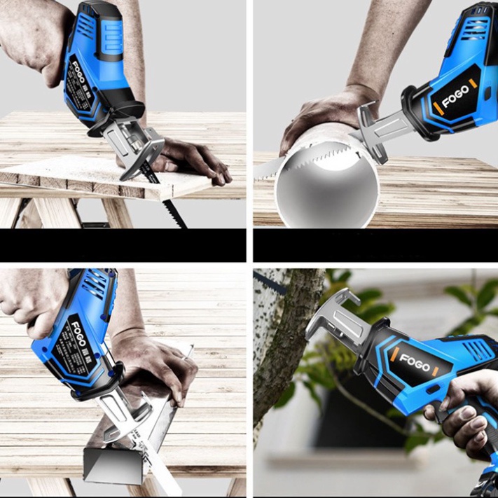 Máy cưa gỗ - Máy cưa kiếm 28V tặng kèm 4 lưỡi cưa
