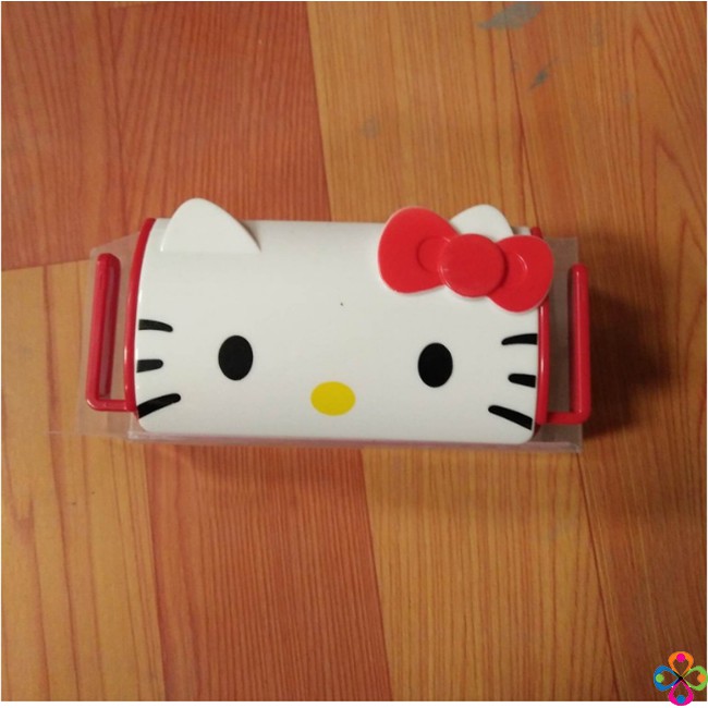 Dụng cụ treo bàn chải và cốc đánh răng hình hello kitty