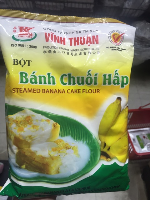 Bột bánh chuối hấp Vĩnh Thuận 340gr