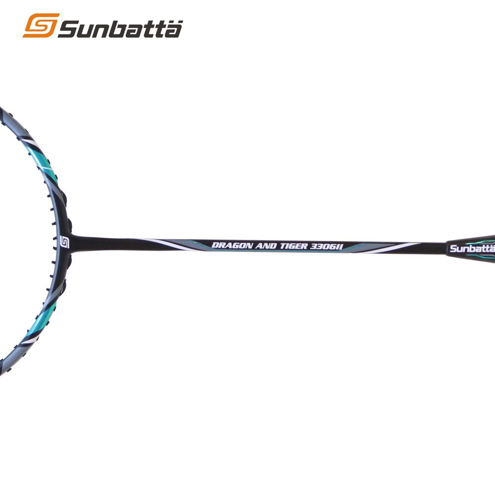 Combo 1 vợt cầu lông không dây Sunbatta Dragon & Tiger 3306II xanh đen + 1 ống cầu thi đấu Sunbatta SU-30 Dòng vợt 4U