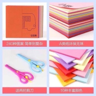 BỘ KÉO CẮT GIẤY THỦ CÔNG CHO BÉ