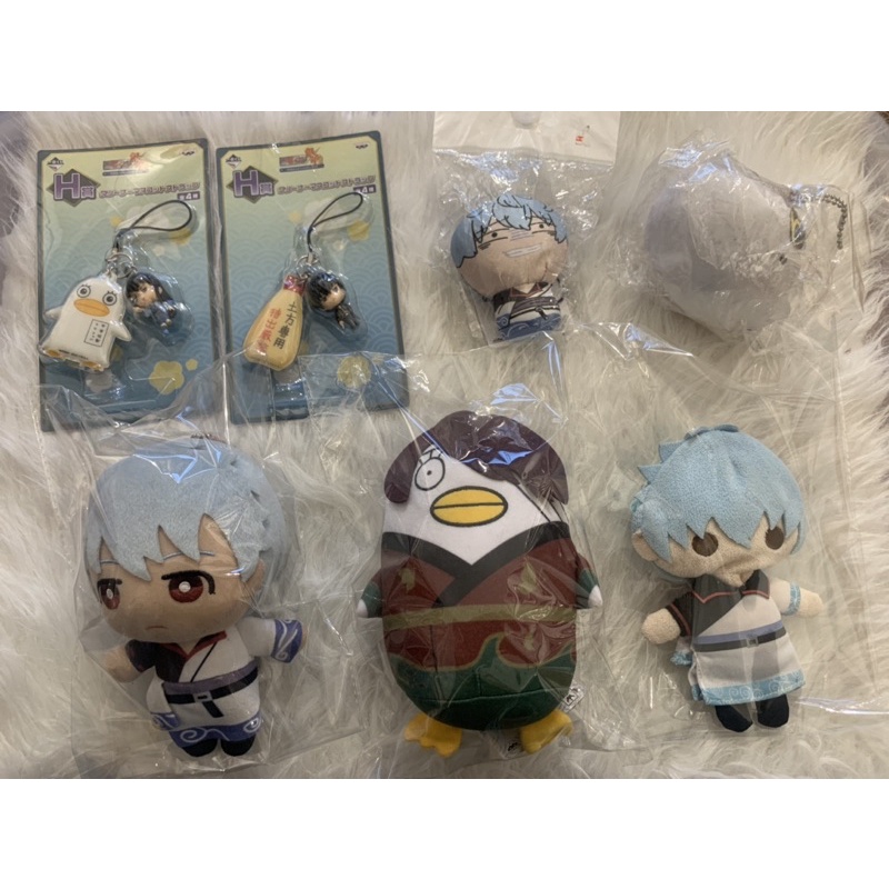 [TÁCH SET] Tổng hợp goods Gintama Gintoki ví bóp móc chìa khoá móc plush siêu cute chính hãng Nhật Bản