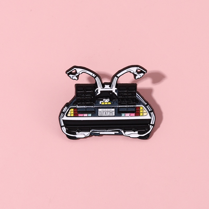 Huy Hiệu Cài Áo Hợp Kim Tráng Men Hình Ăng Ten Cơ Khí Hoạt Hình Sáng Tạo