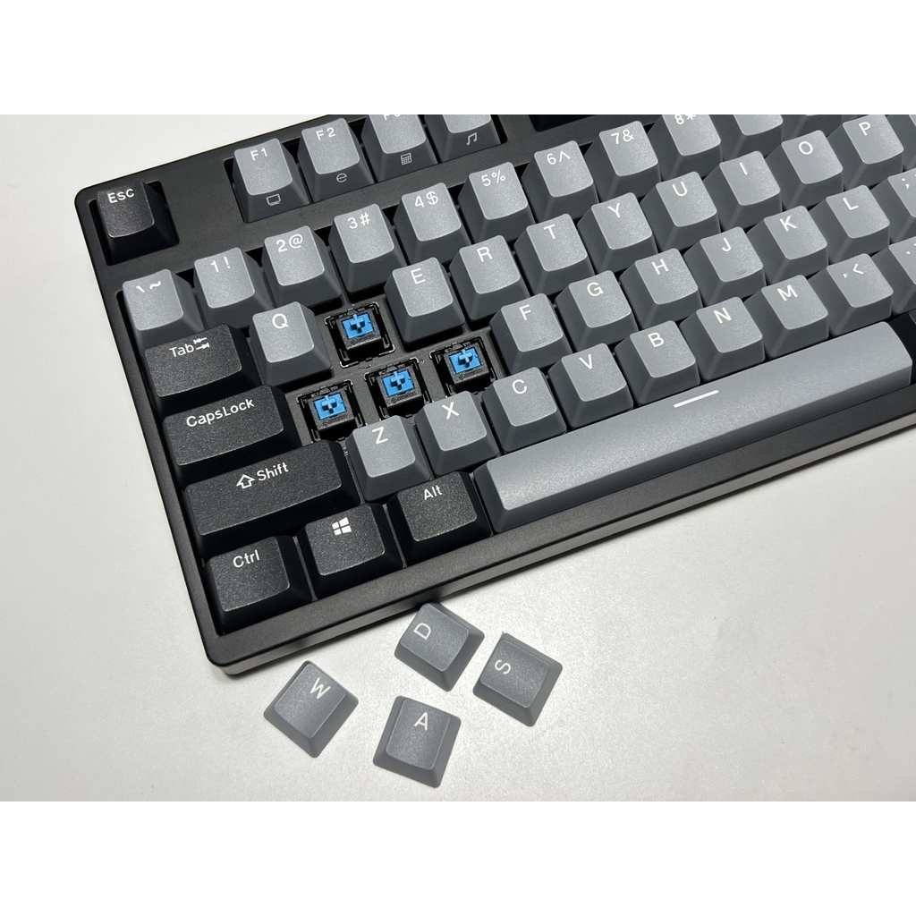 Bàn phím cơ Durgod V87 Switch Blue Cherry MX - Hàng chính hãng