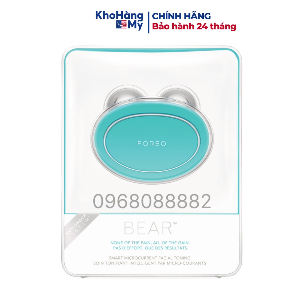 Máy massage nâng cơ và đẩy tinh chất dưỡng da Foreo Bear fullsize, Foreo Bear Mini