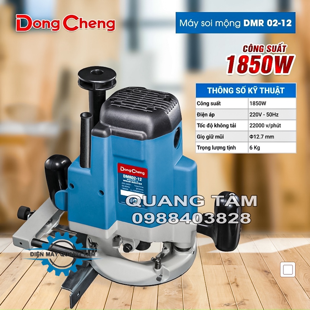 Máy Soi Mộng Cao  12.7mm Dongcheng DMR02-12