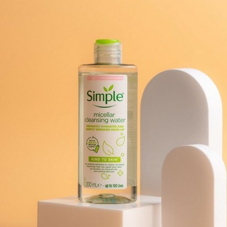 Nước Tẩy Trang Simple Micellar Cleansing Water 200ml (Hàng Chính Hãng)
