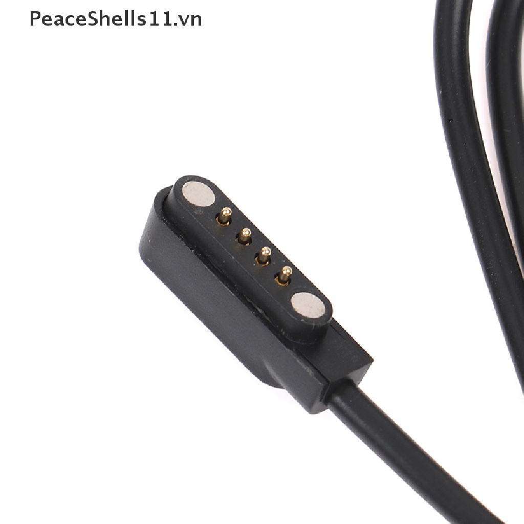Dây Cáp Sạc Từ Tính 2 Pin 4 Pin USB Cho Đồng Hồ Thông Minh 7.62mm 2.54mm 4mm
