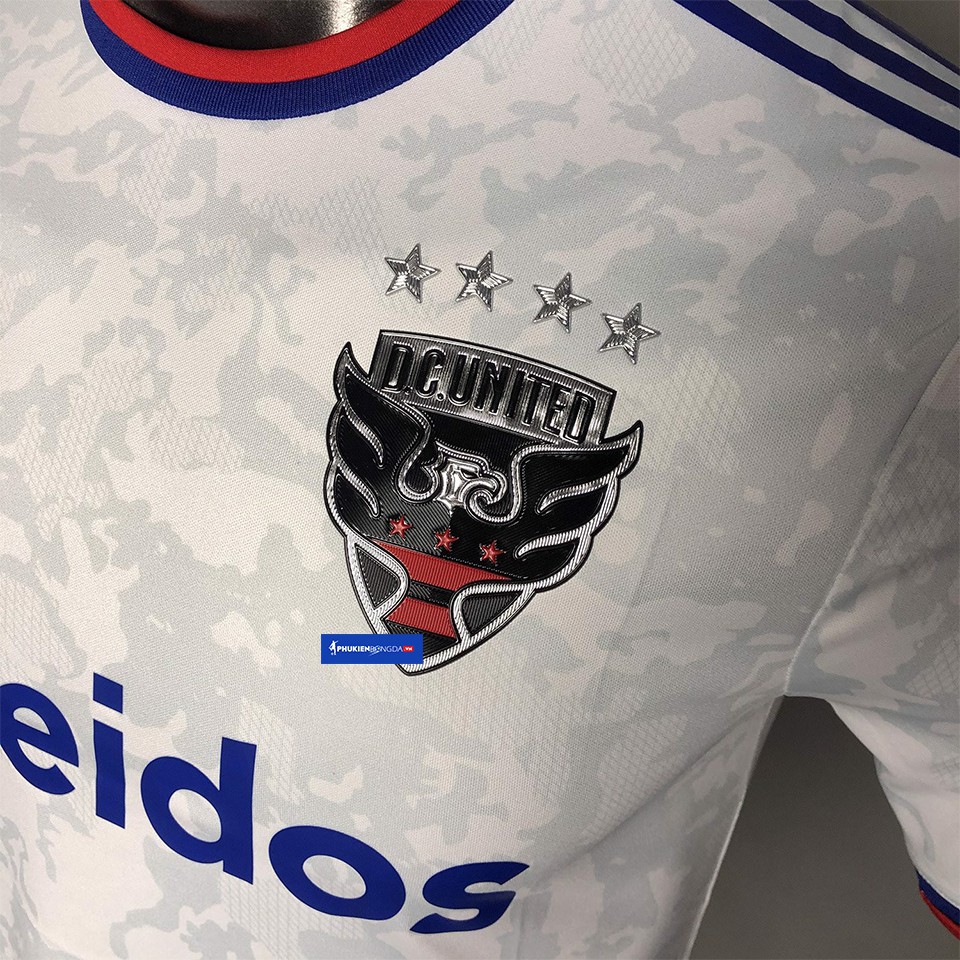 Áo đấu DC United trắng 2021-2022 sân khách, áo D.C United trắng sân khách 2022 ❝Thái Lan❞