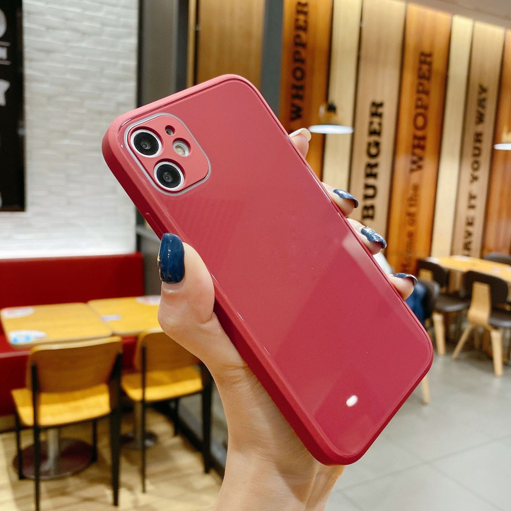 Ốp gương bảo vệ camera viền dẻo iphone 7 Plus--&gt;11 Pro hàng đẹp cao cấp