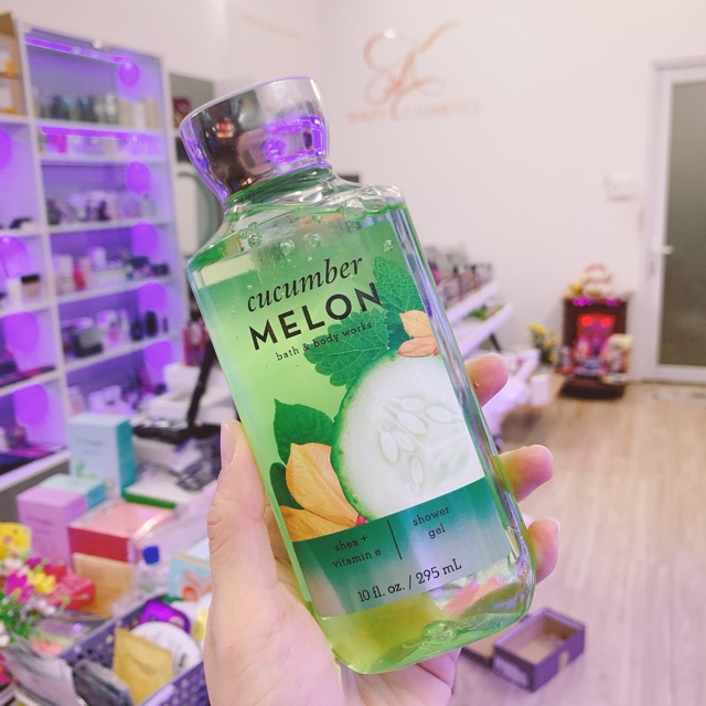 [BBW] Sữa Tắm Nước Hoa Shower Gel Bath and Body Works - Cucumber Melon 295ml