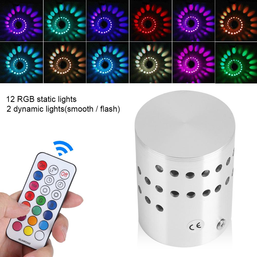 Đèn LED gắn tường điều khiển từ xa