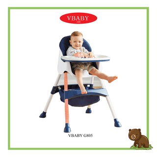 Ghế ăn dặm Cao cấp V-Baby G805 và V-Baby G01 (Bản nâng cấp của G805)