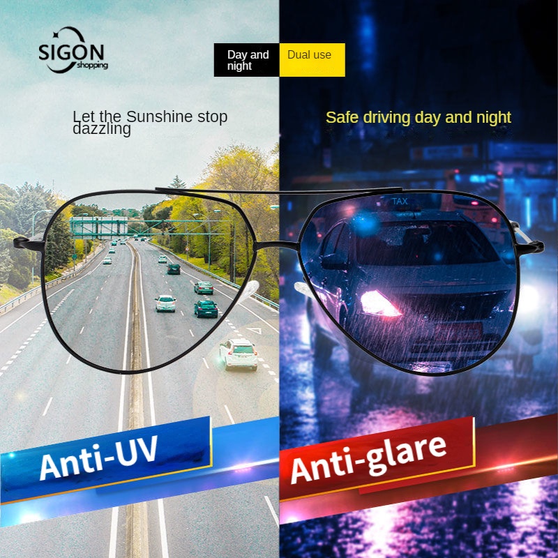 Kính Mát Chống Tia UV Đa Năng Cho Nam