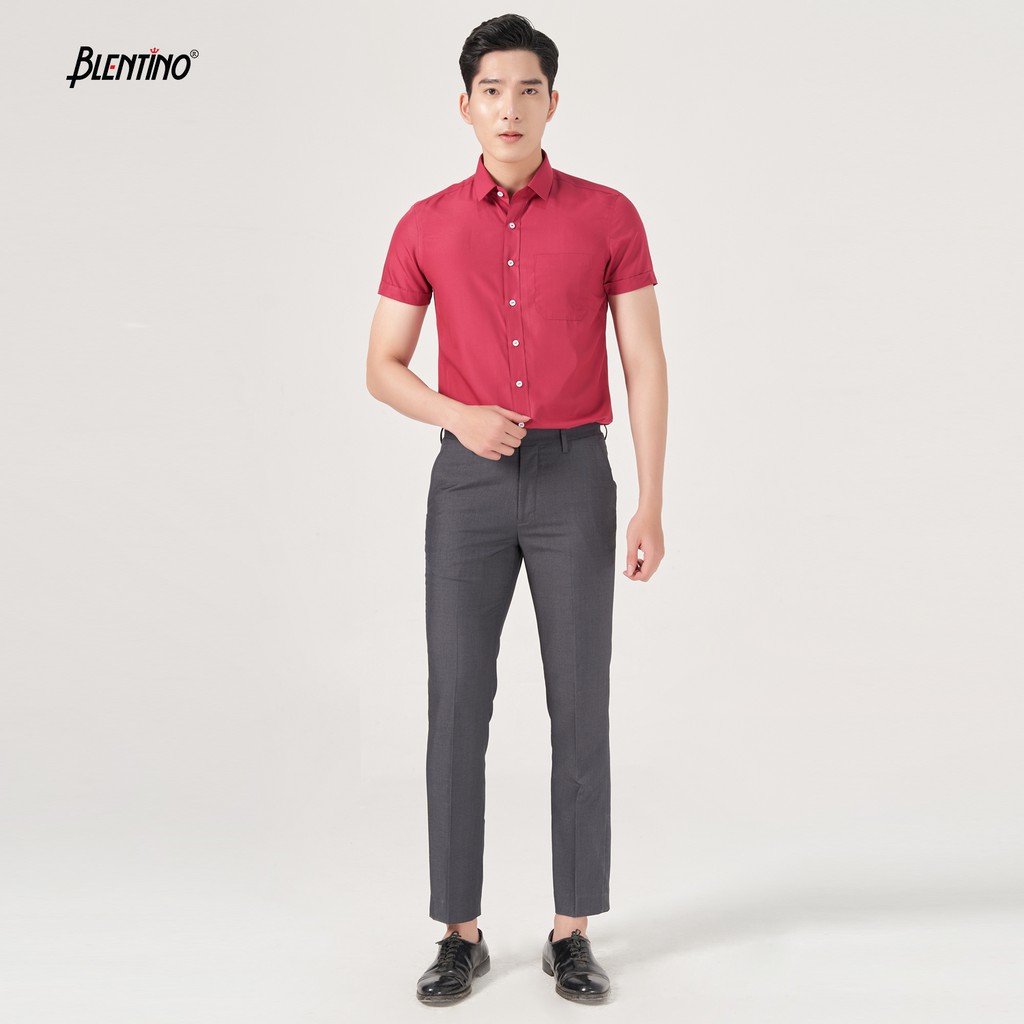 Áo sơ mi ngắn tay BLENTINO BSS07