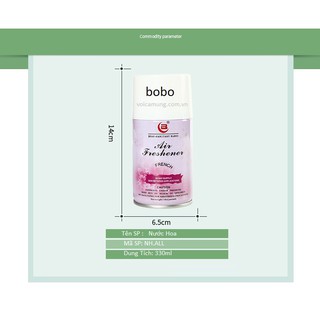 MÁY XỊT THƠM PHÒNG TỰ ĐỘNG (KHÔNG REMOTE) BOBO