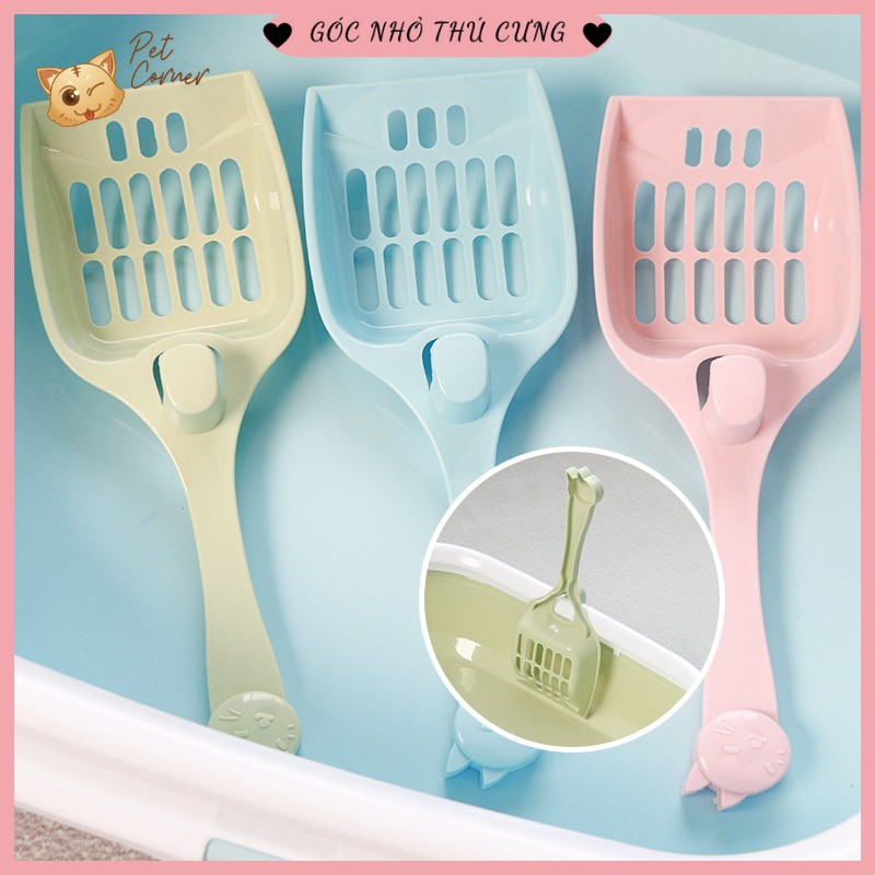 Khay vệ sinh cho thú cưng kích thước 46*38*13cm (Tặng kèm xẻng xúc cát)