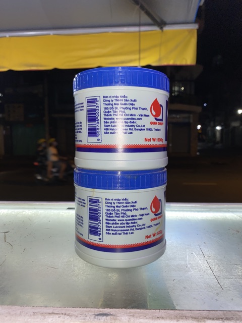 Mỡ Bò Chỉ Chassis Grease No.2 QD-606 Thái Lan 500g