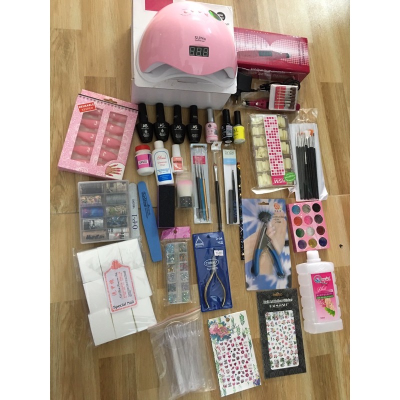 cốp đồ học nail cơ bản