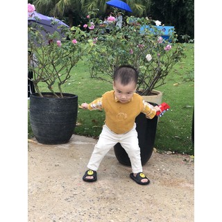 Dép lê mặt cười Cheerful Mario