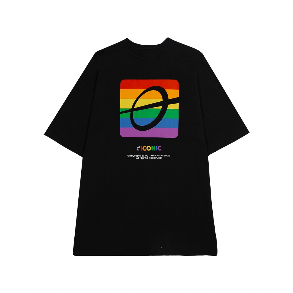 Áo thun unisex Pride Logo Tee, nam nữ mặc cực đẹp chất liệu mát mẻ Thương Hiệu The Coth AT2U0607