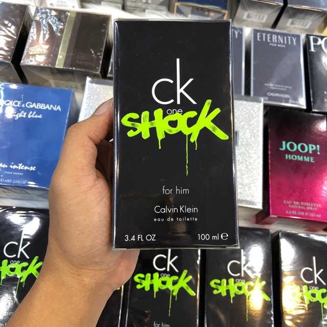 Nước Hoa Nam Ck Shock for him 100ml