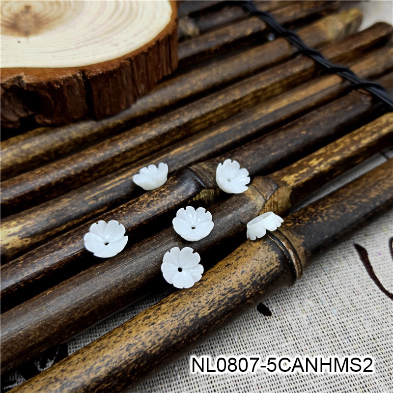 1-2 phiến hoa resin 10-17mm nguyên liệu làm trâm làm trang sức cổ trang