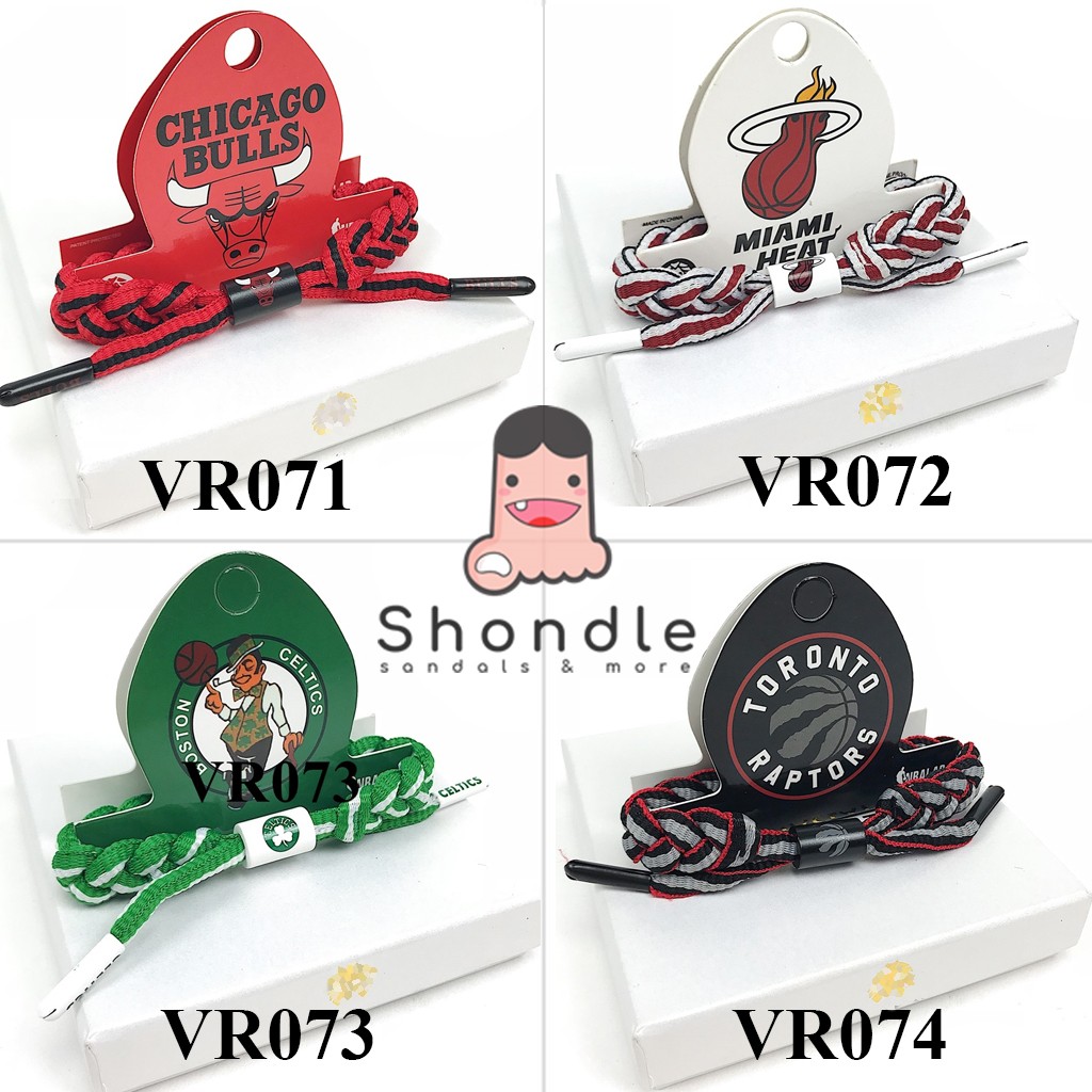 Vòng Tay Shondle 20 đội NBA [Tặng móc khoá + Full Box][Hình Thật]