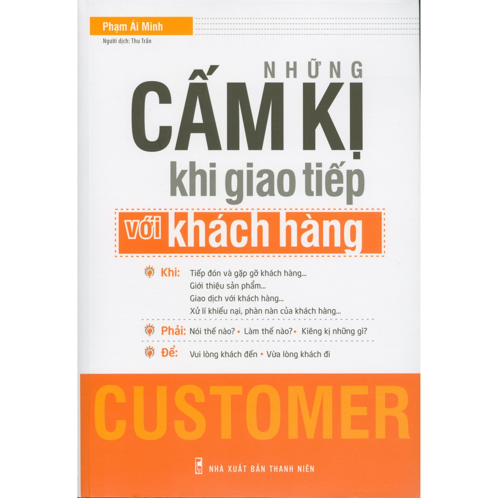 Sách - Những Cấm Kỵ Khi Giao Tiếp Với Khách Hàng