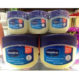 Sáp Dưỡng Ẩm Vaseline Pure Petroleum Jelly Original 49g của Mỹ chính hãng - dưỡng ẩm cho da khô, cung cấp độ ẩm cho da