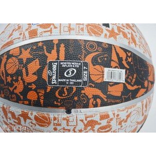 Bóng rổ Spalding NBA Graffiti Outdoor Size 7
