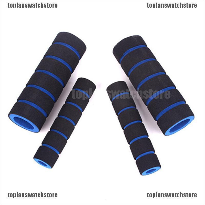 Set 2 Cặp Tay Nắm + Tay Phanh Ly Hợp Mềm Mại Cho Xe Máy / Xe Đạp