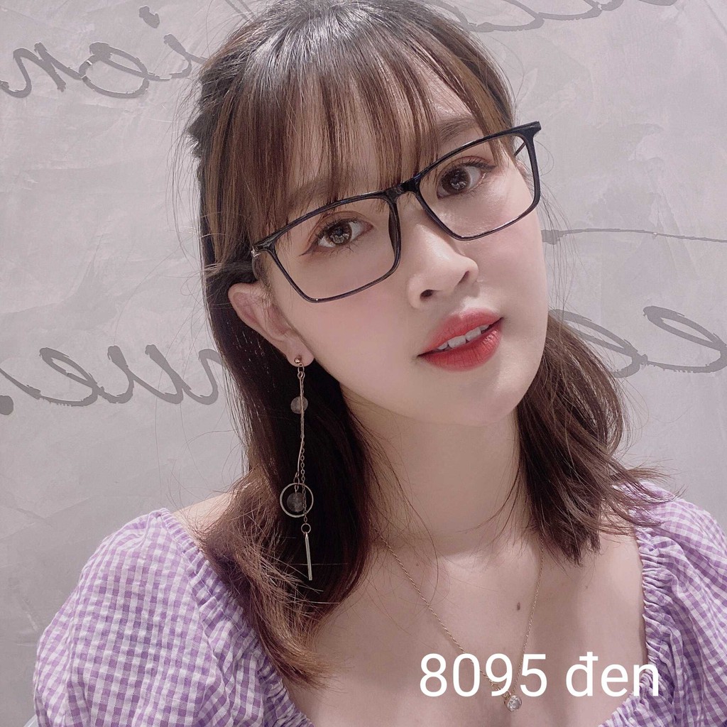 Gọng kính càng tăm vuông, Gọng kính cận thời trang nam nữ 8095 | BigBuy360 - bigbuy360.vn