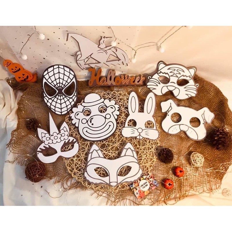 Mặt nạ Halloween (mẫu cũ 2020)