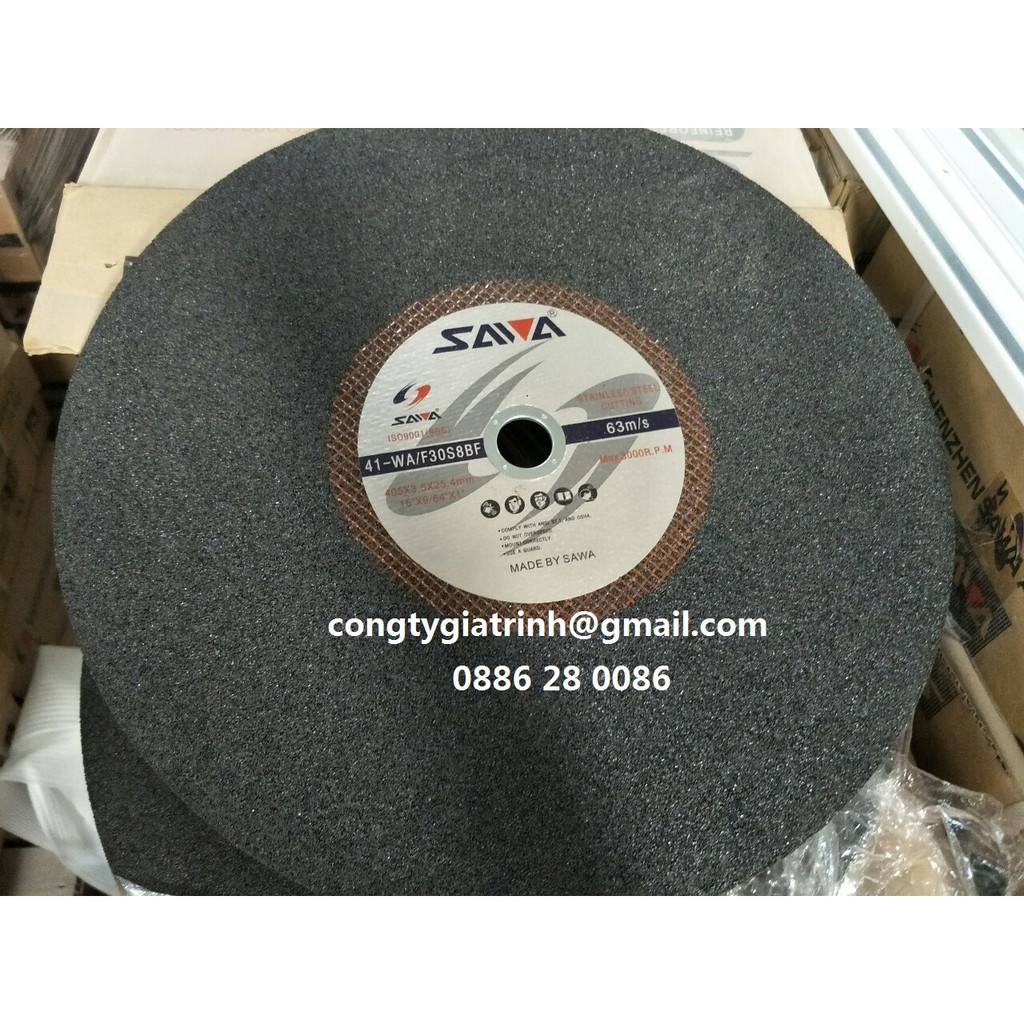 Đá cắt SAWA 405x3.5x25.4 (Viên)