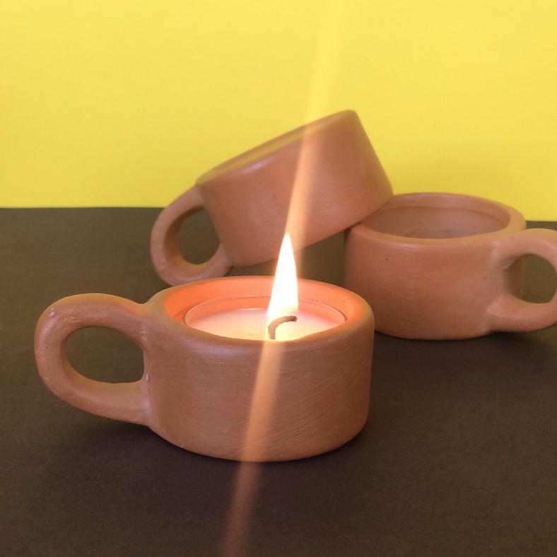 Ly Bỏ Nến Tealight Có Quai Cầm - DN31/DN32