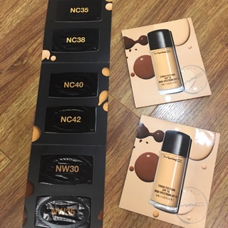 Vỉ kem nền mac studio fix fluid